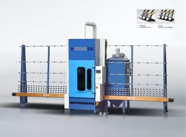 Automatische Sandstrahlen-Maschine aus Glas