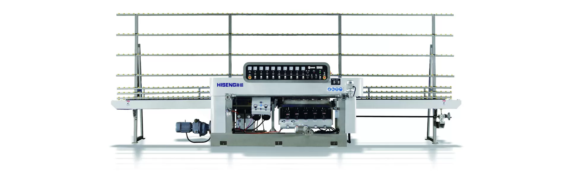 Glas gerade Linie Multi Kanten Maschine (Mitering) HSE-9540A