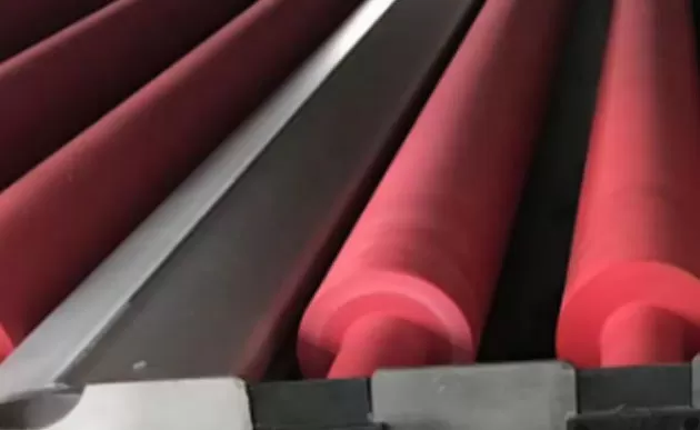 Wasch-und Trocknungs bereich der Glas waschmaschine