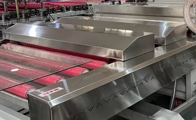 Laden Teil der Glas waschmaschine