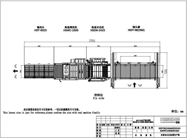 Jumbo Glass Bilaterale Edger Line HSDT