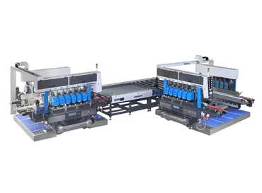 Glas gerade Linie doppelte runde Kanten maschine